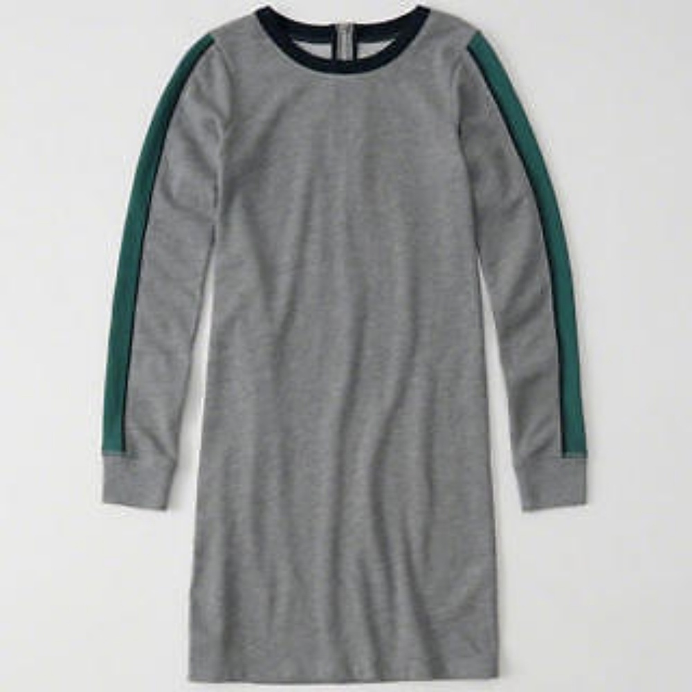 NEW Abercrombie & Fitch Womens Fleece dress